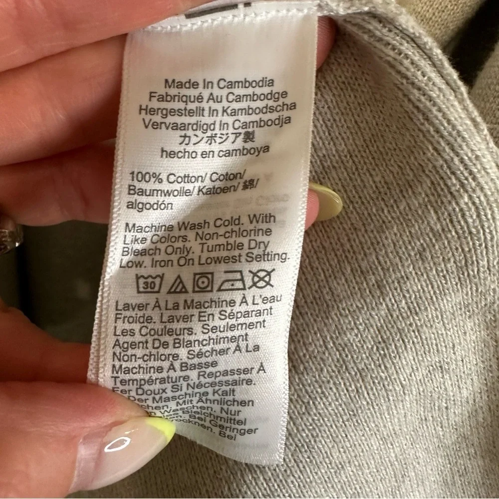 **NWT** J. Crew Women's Gray Open Front Cardigan